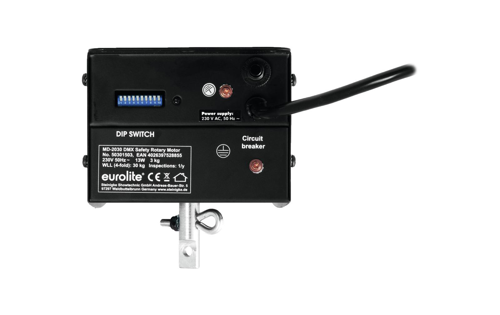 Eurolite MD-2030 DMX Sicherheits-Drehmotor