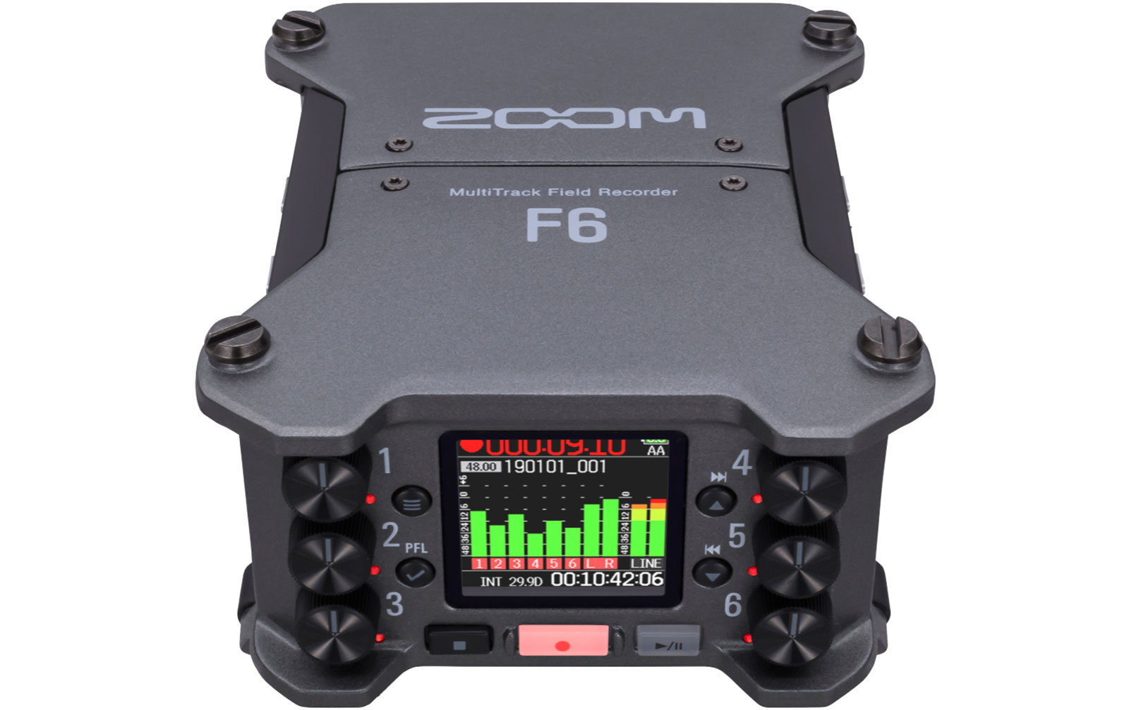 Zoom F6 Multitrack Field Recorder
