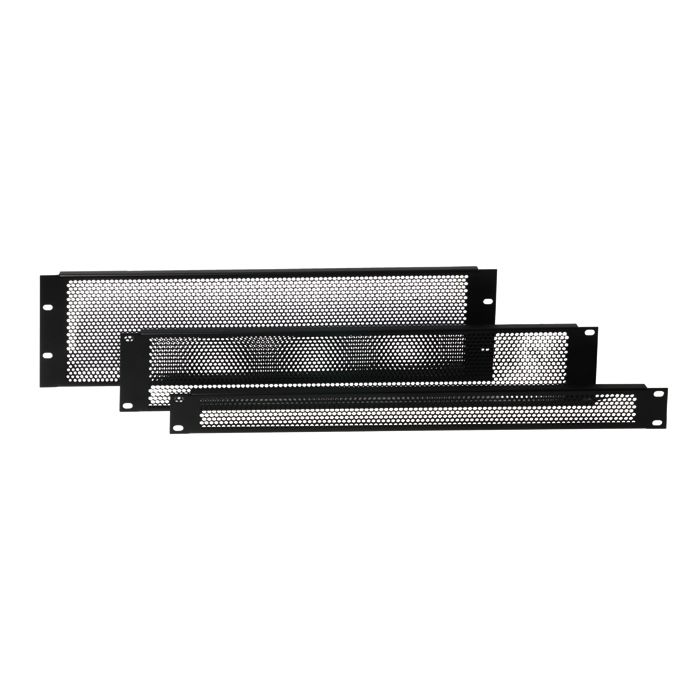 Adam Hall 87223 VR - U-Entlüftungsblende 3 HE Stahl
