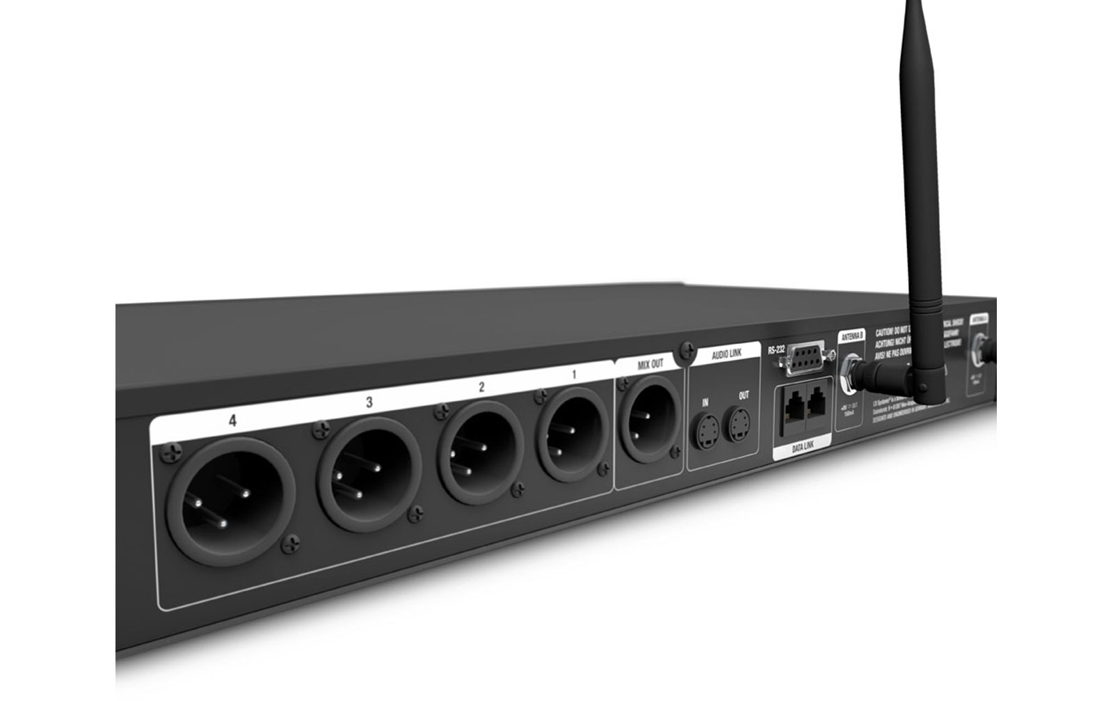 LD Systems U506 CS 4 4-Kanal kabelloses Konferenzsystem