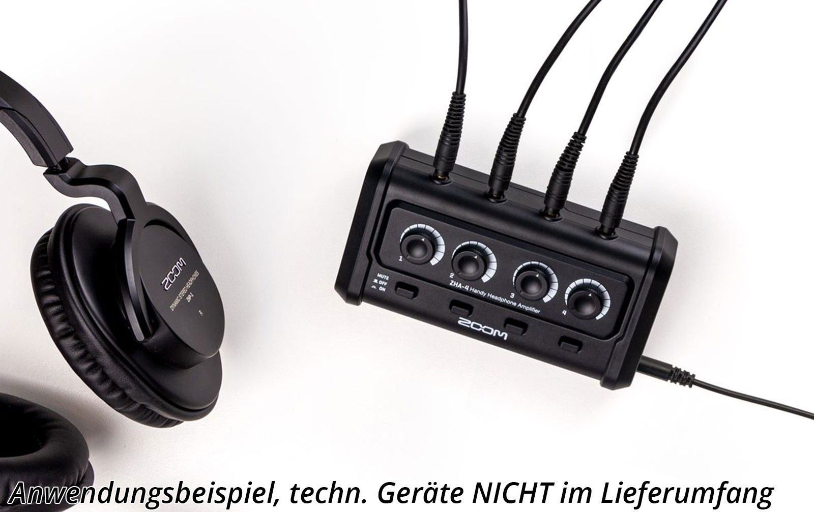 Zoom ZHA-4 4 Kanal Kopfhörer-Verstärker