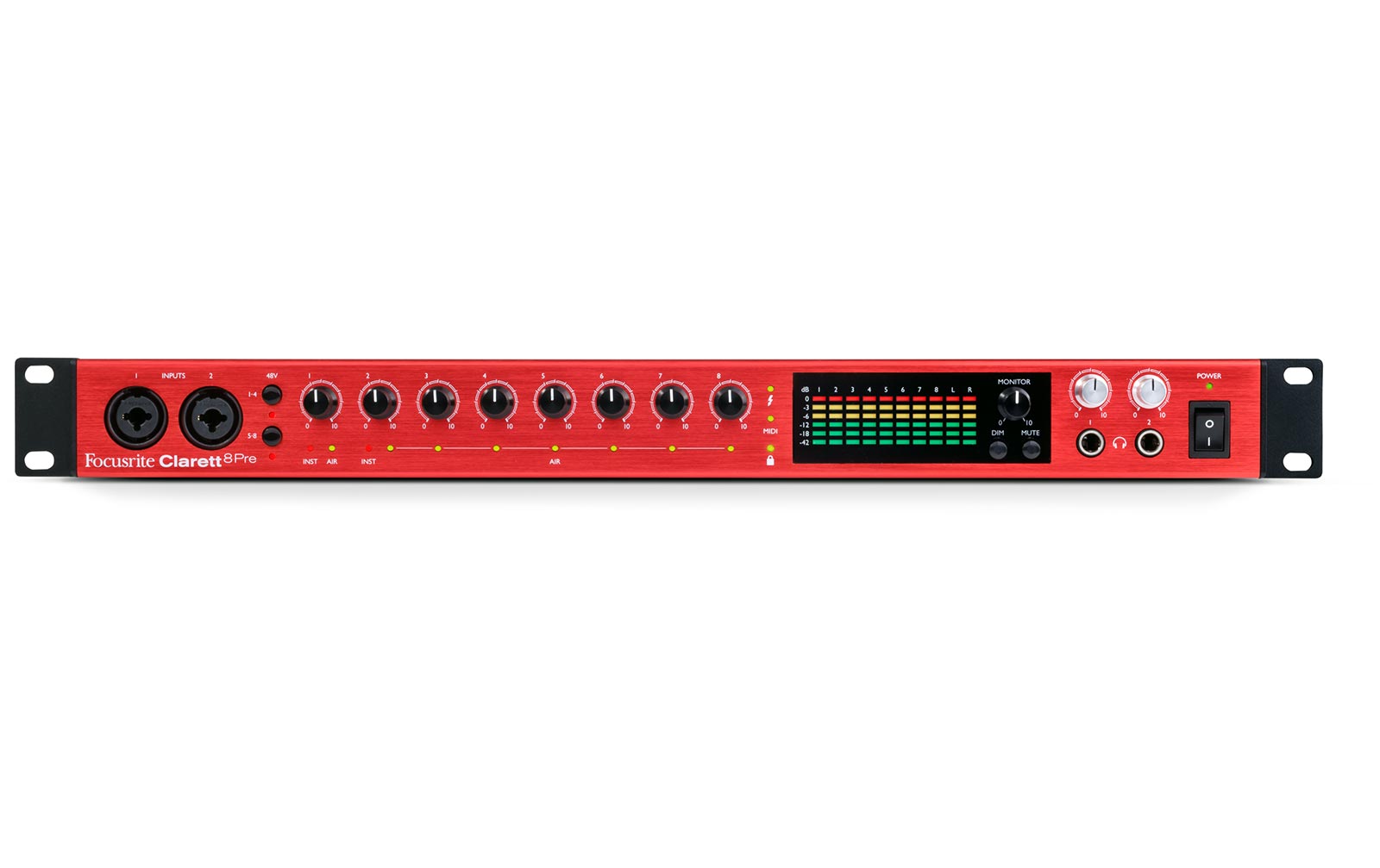 Focusrite Clarett 8Pre