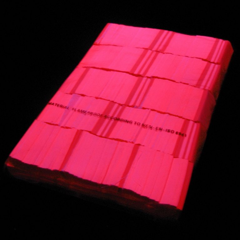 Magic FX Slowfall UV Konfetti 55x17mm Fluo Orange Beutel