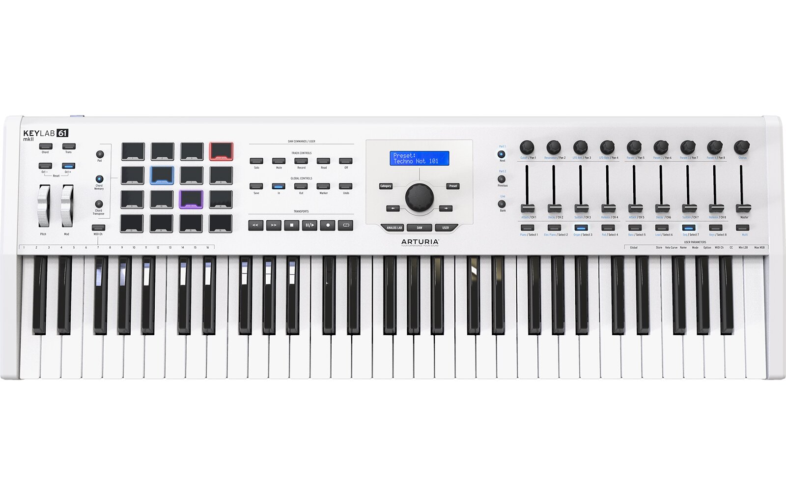 Arturia KeyLab 61 MkII White