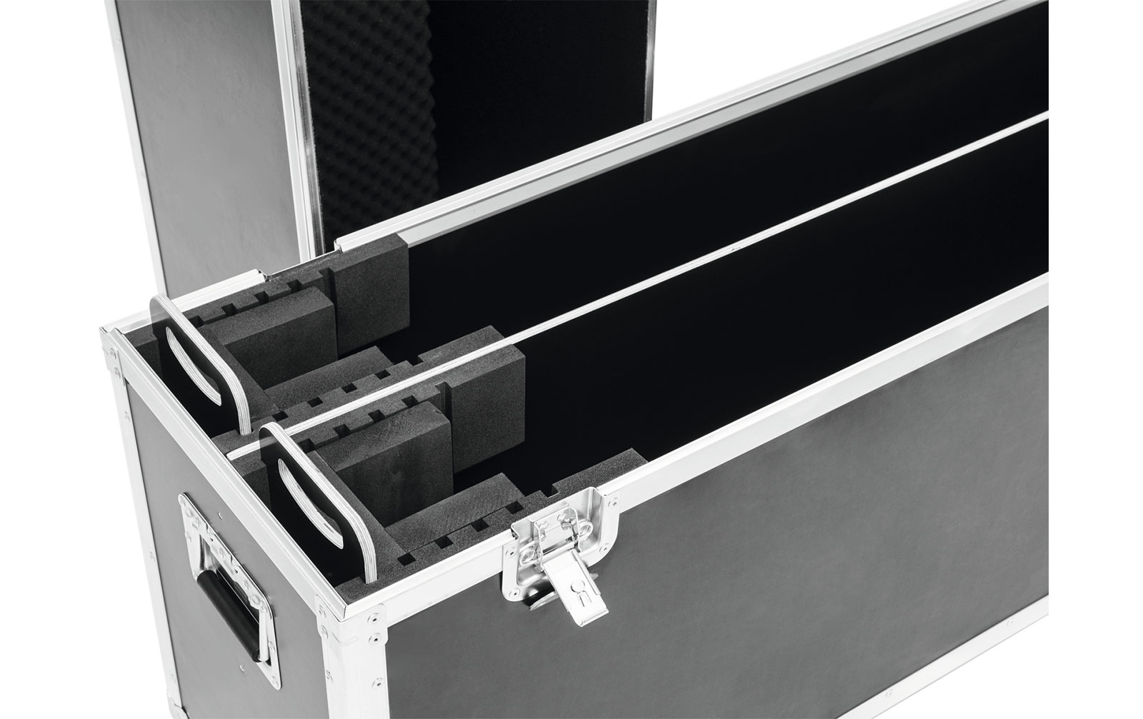 Roadinger Flightcase 2x LCD ZL60
