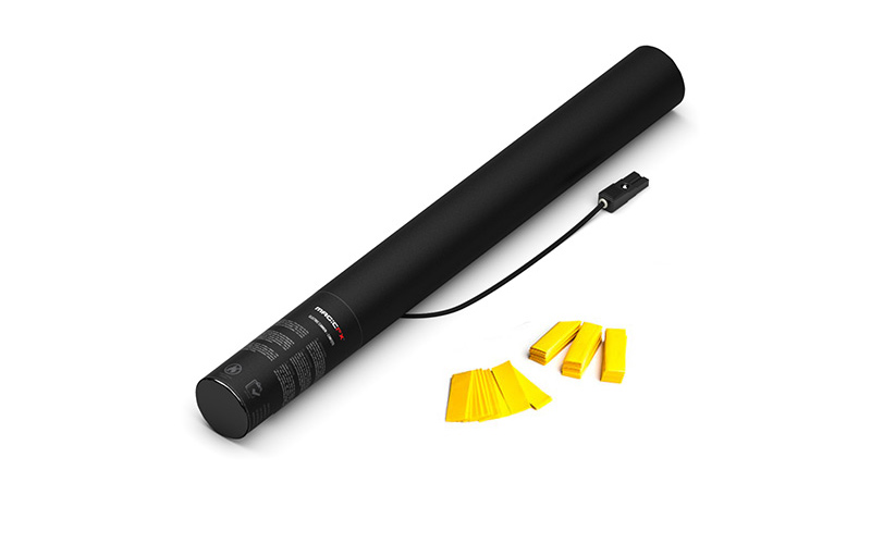 Magic FX Elektrische Konfetti Kanone 50cm Gelb