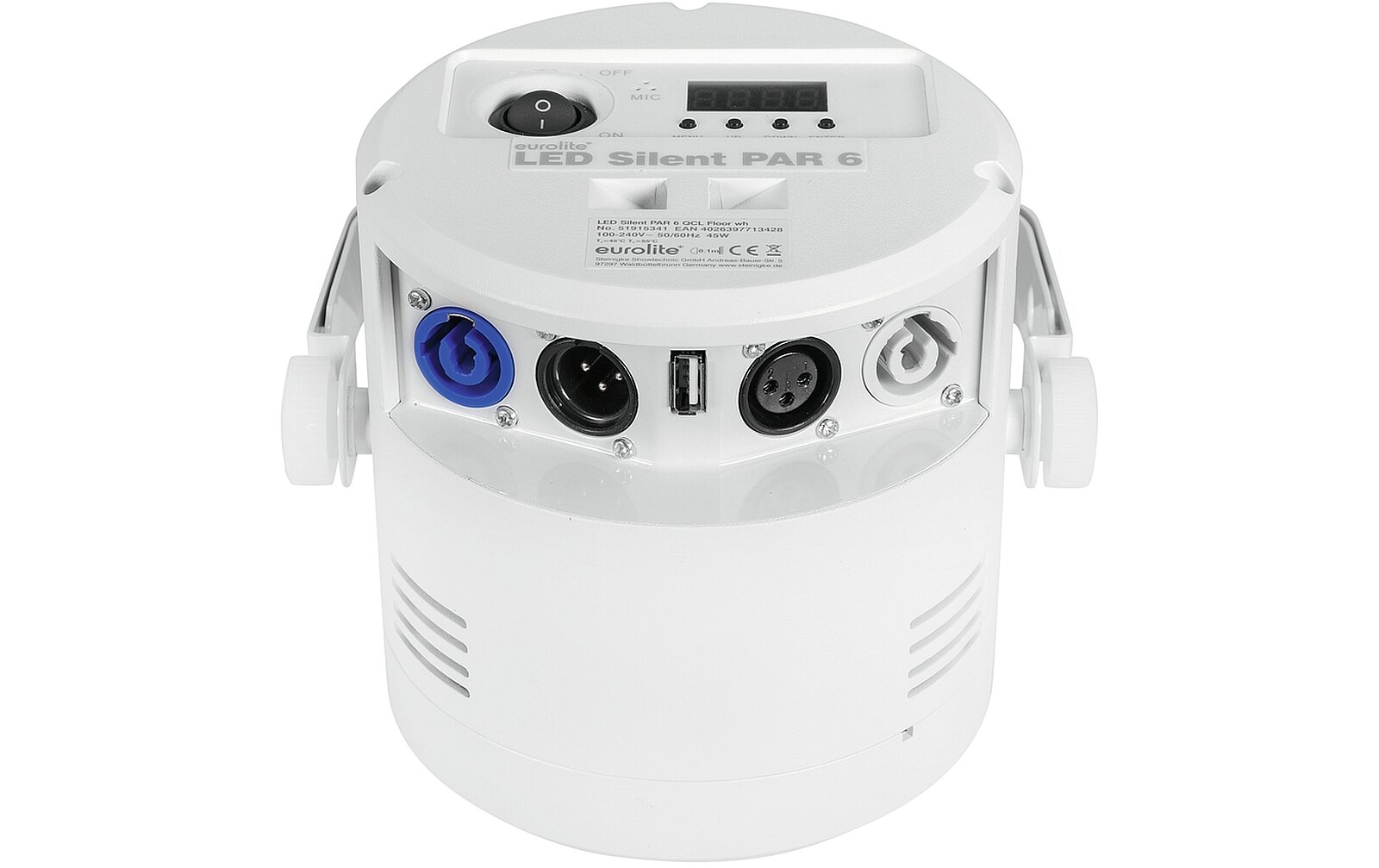 Eurolite LED Silent Par 6 QCL Floor ws