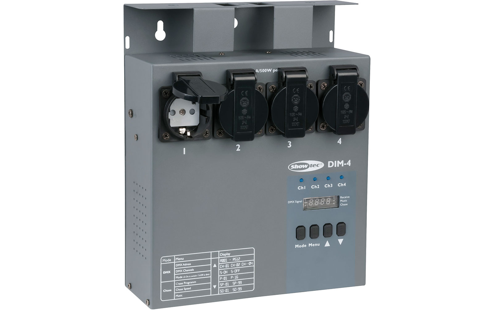 Showtec DIM-4 Dimmer Pack