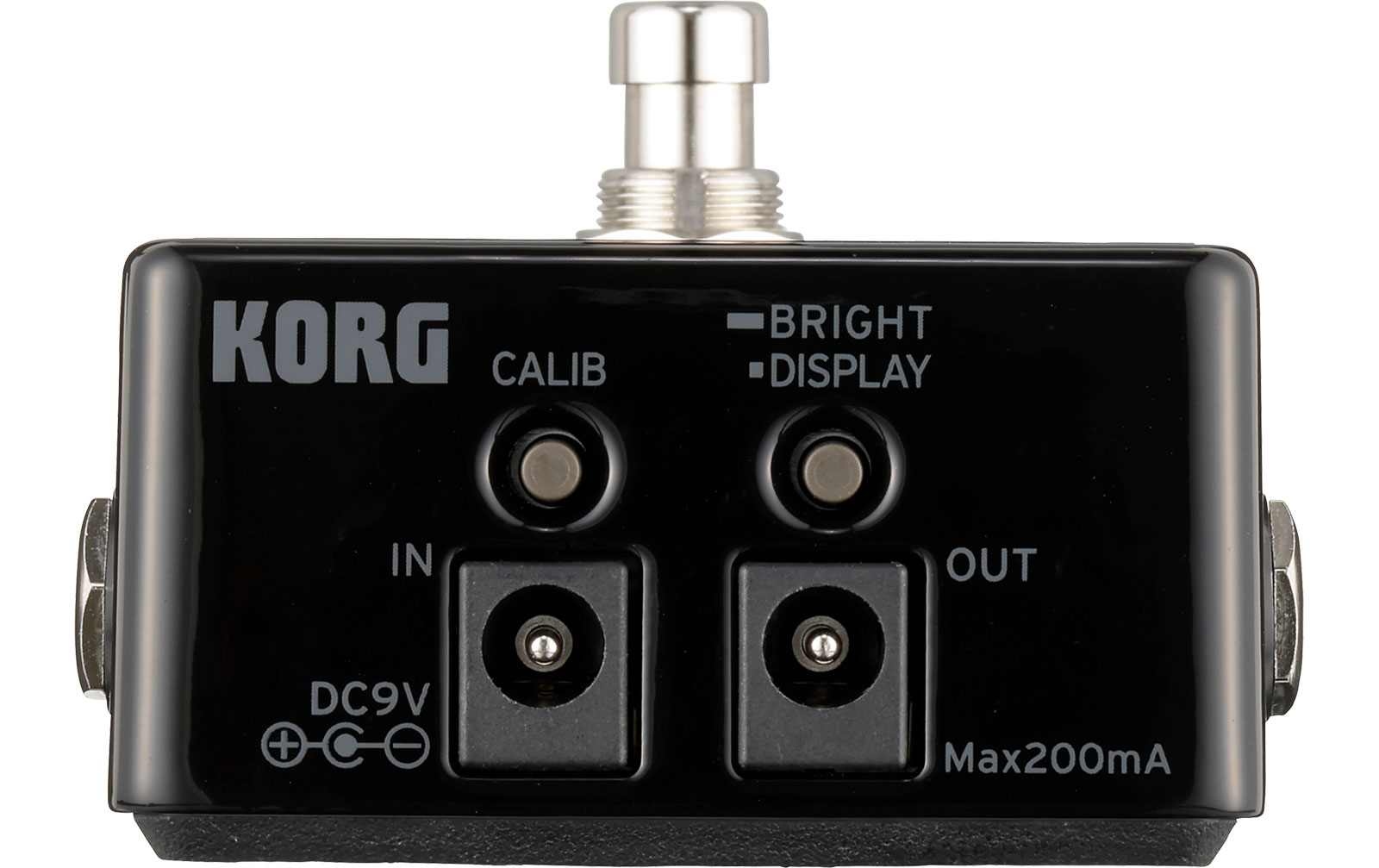 Korg Pitchblack X Stimmgerät, schwarz