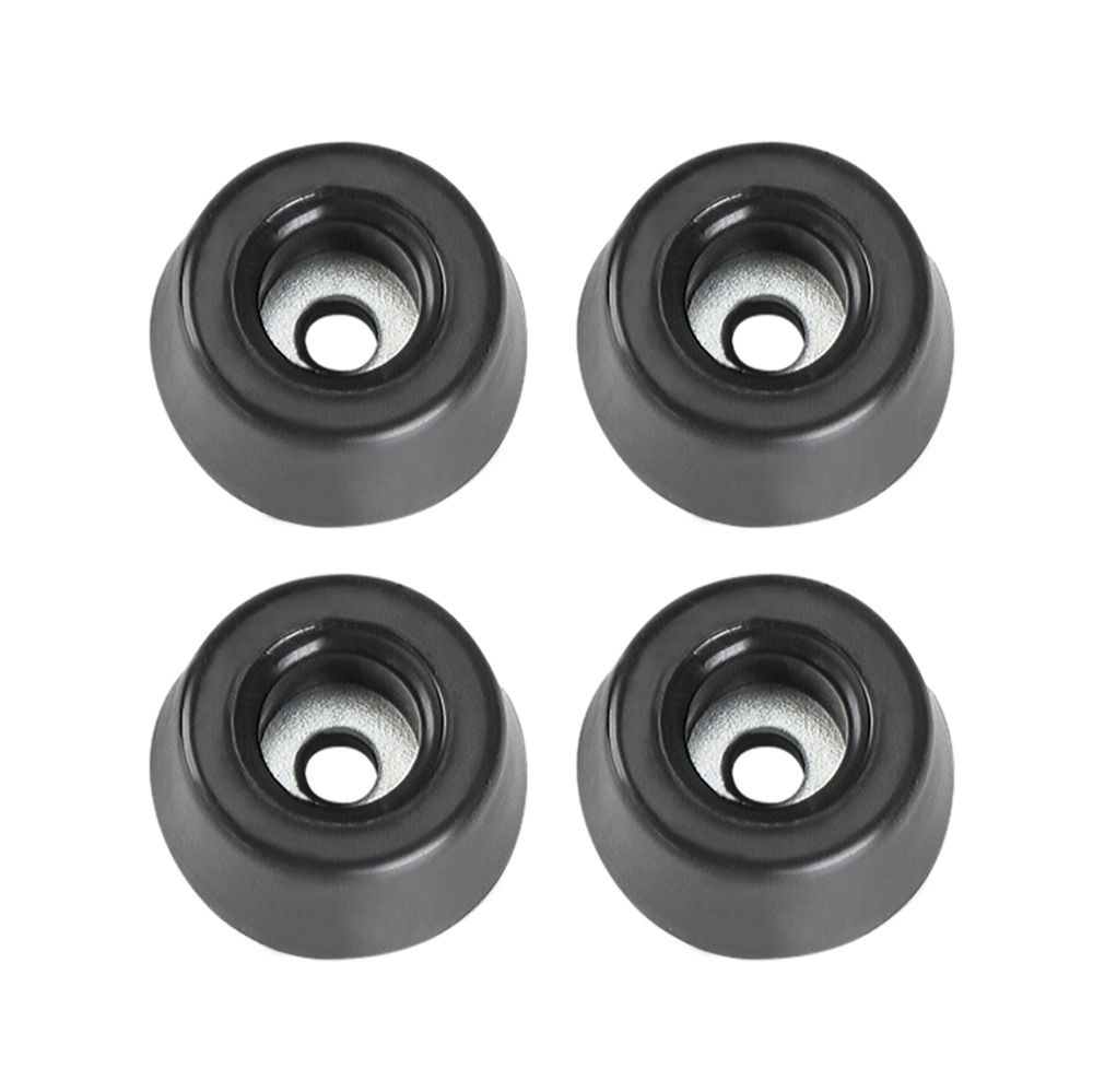 Adam Hall 4903 M4 AH - 4er Set Gummifuß 20 x 9 mm schwarz im Beutel