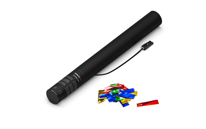 Magic FX Elektrische Konfetti Kanone 50cm Bunt Metallic