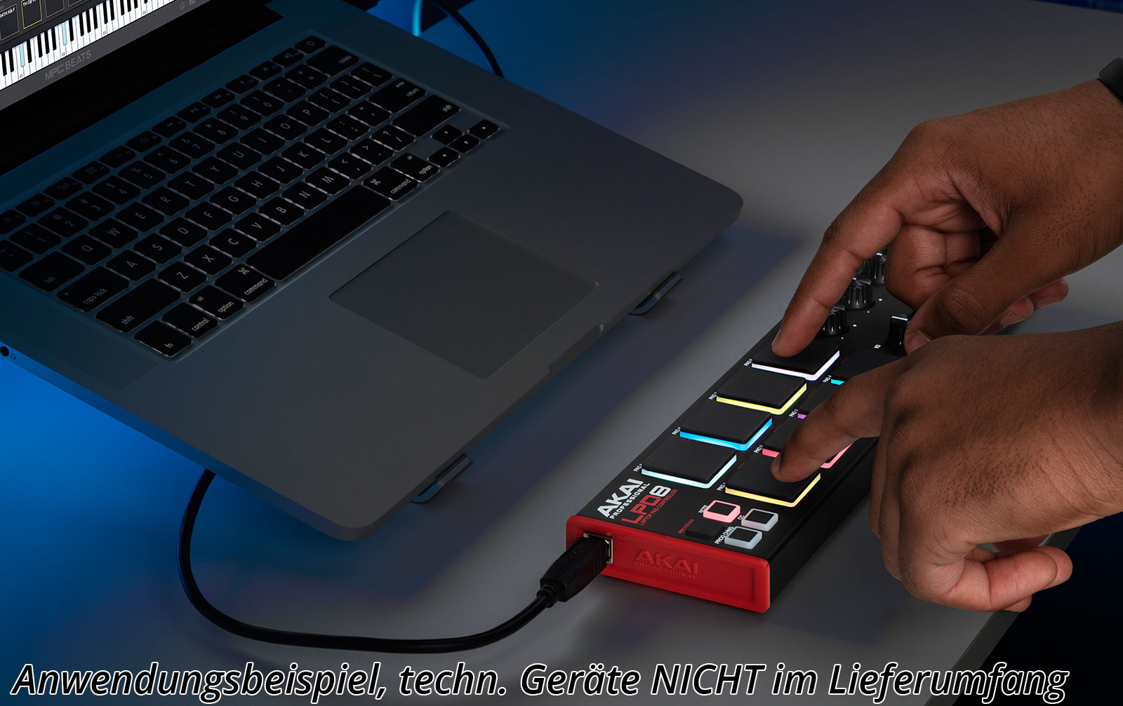 Akai Pro LPD 8 MK2 -  Laptop Pad Controller