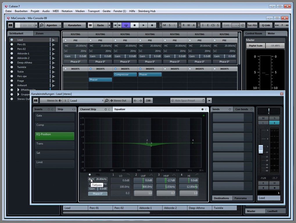 DVD Lernkurs Hands On Cubase MixConsole