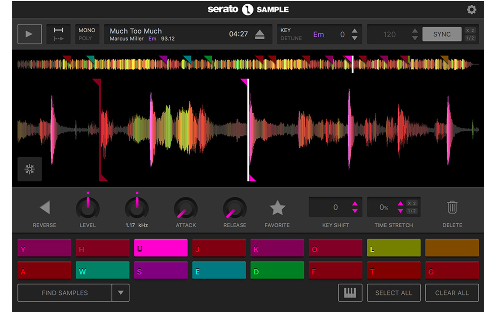 Serato Sample Plug-in mit Stem Separation (License Key)