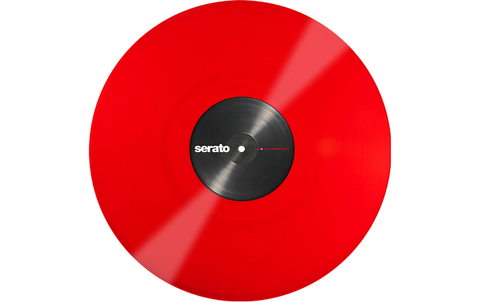 Serato 12" Single Control Vinyl rot Performance-Serie CV2.5