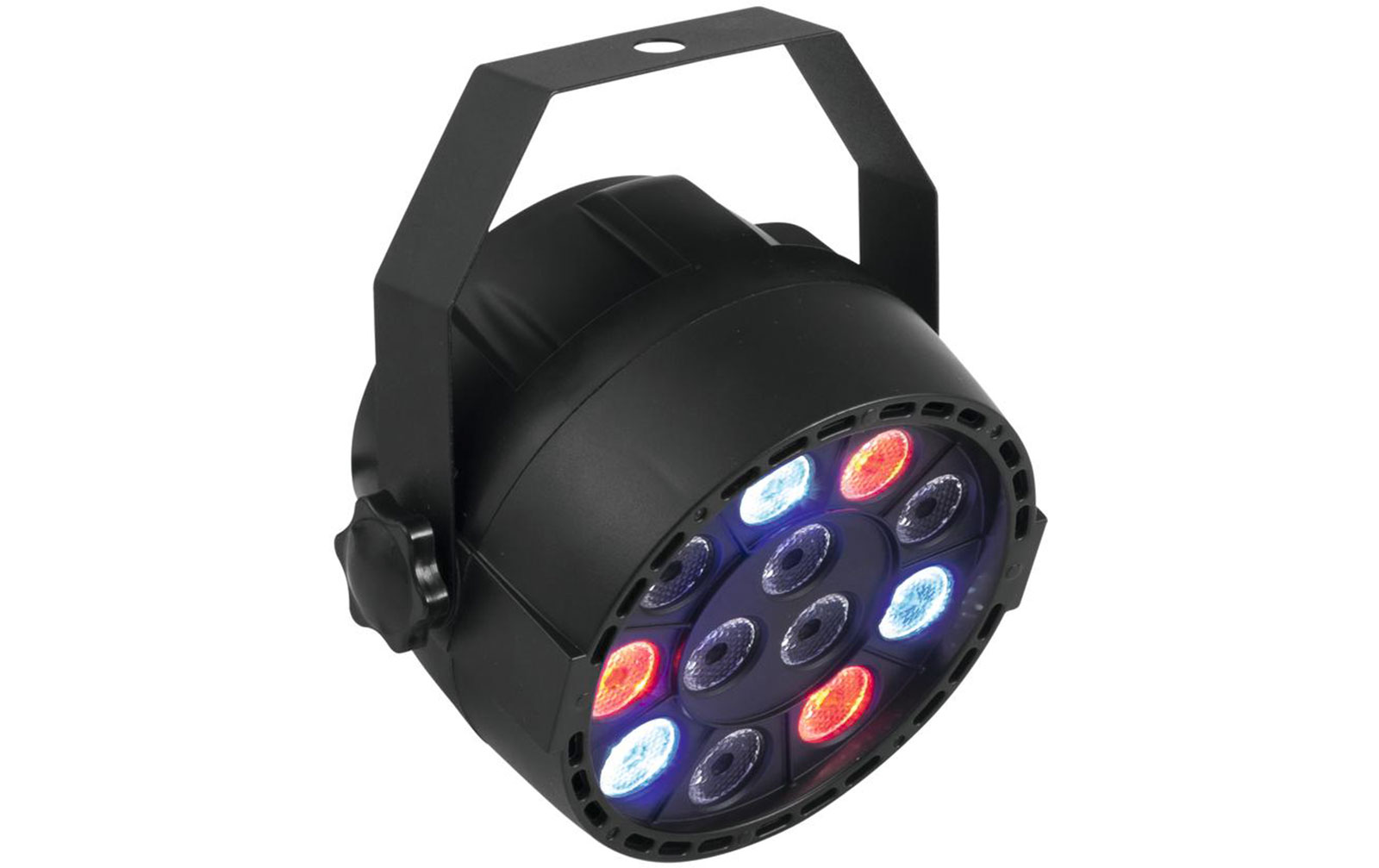 Eurolite Set LED BC-2 + 2x LED PARty Spot + LED Party Strobe 36 + N-10 silber + A2D Fluid 1l
