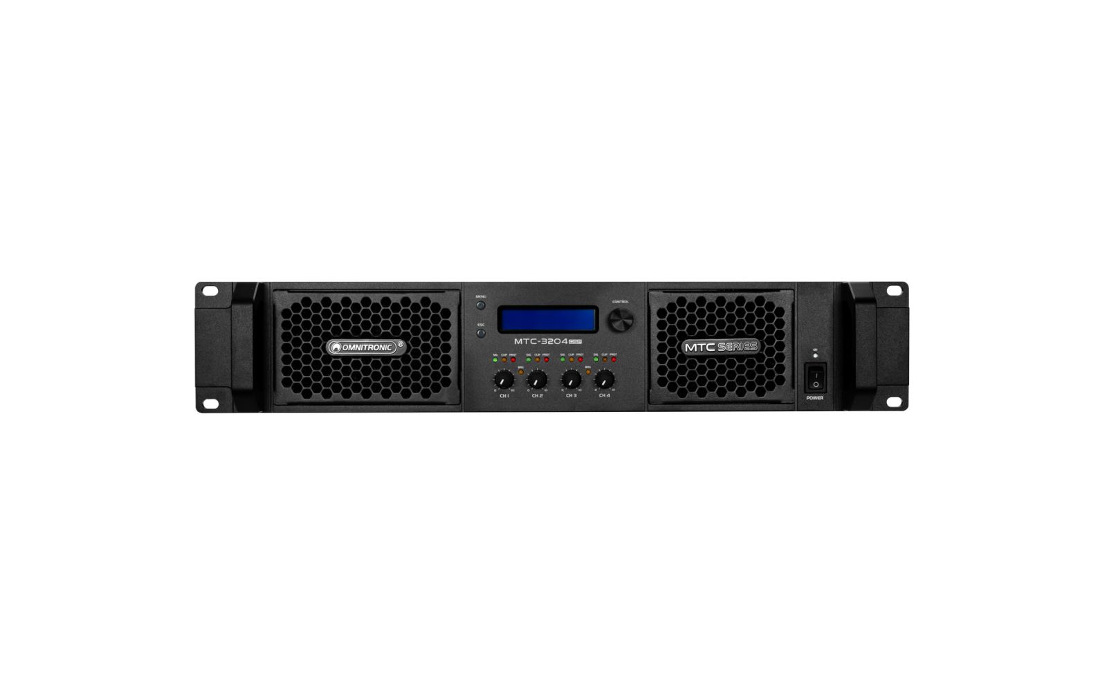 Omnitronic MTC-3204DSP 4-Kanal Endstufe mit DSP