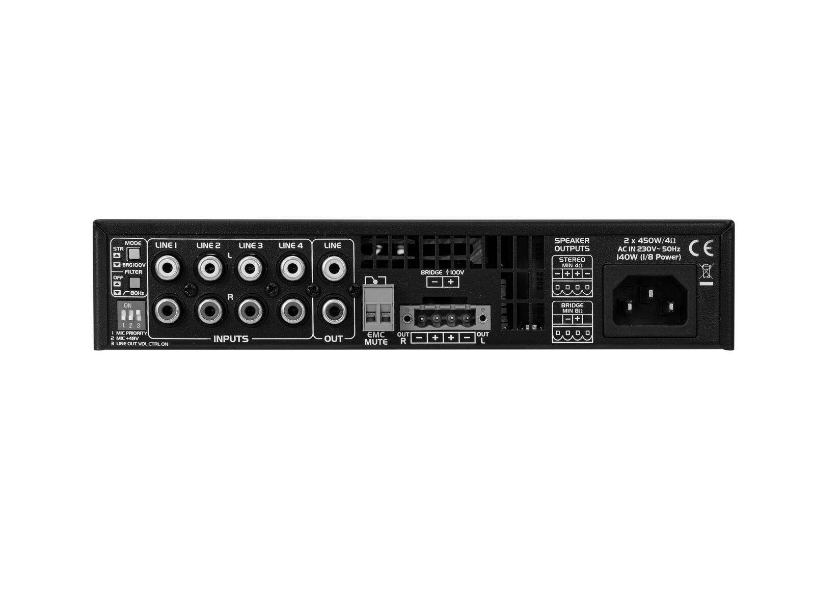 Omnitronic DJP-900P MK3 Class-D Verstärker