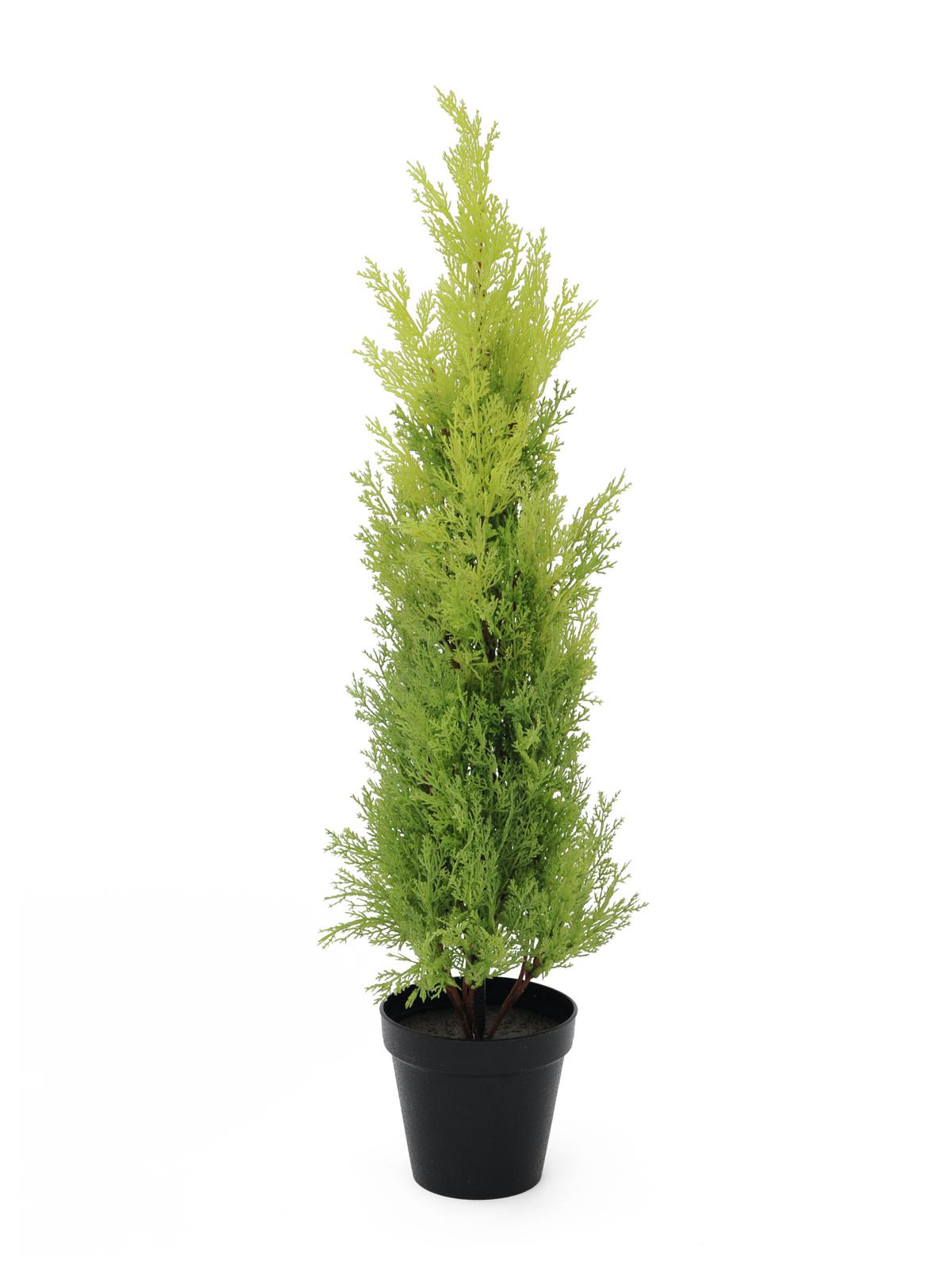 Europalms Zypresse, Leyland, 75cm, Kunststoffpflanze