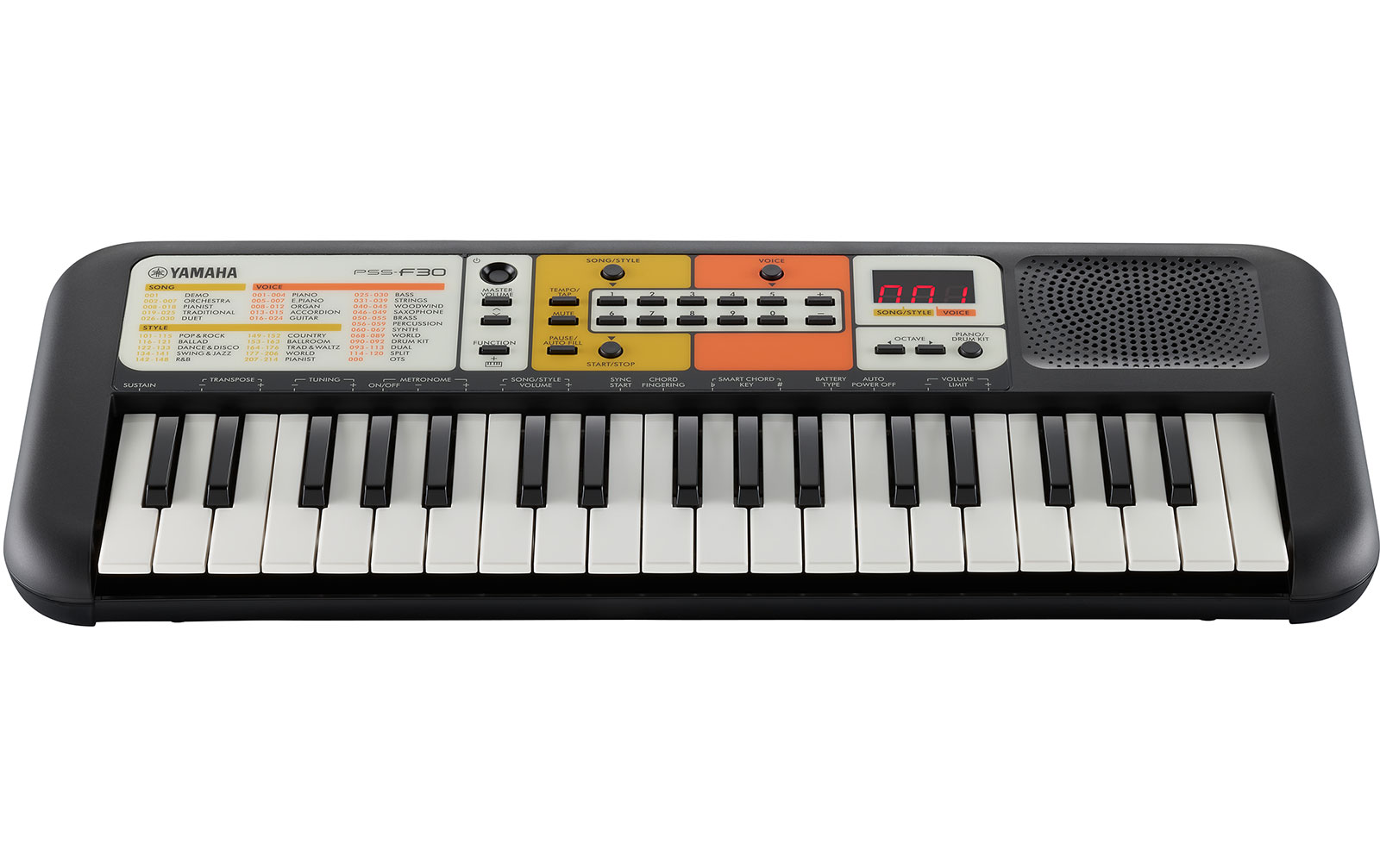 Yamaha PSS-F30 Schwarz
