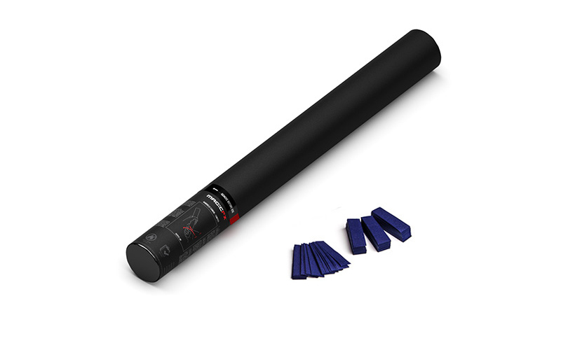 Magic FX Handheld Konfetti Kanone 50cm Dunkelblau