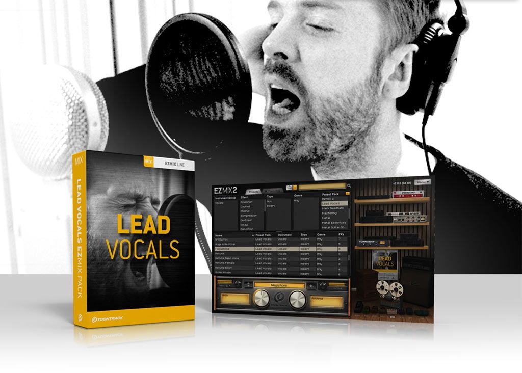 ToonTrack Lead Vocals EZmix Pack (Licence Key)