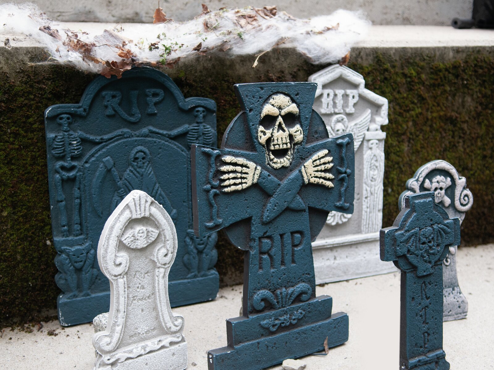 Europalms Halloween Grabsteinset "Friedhof"