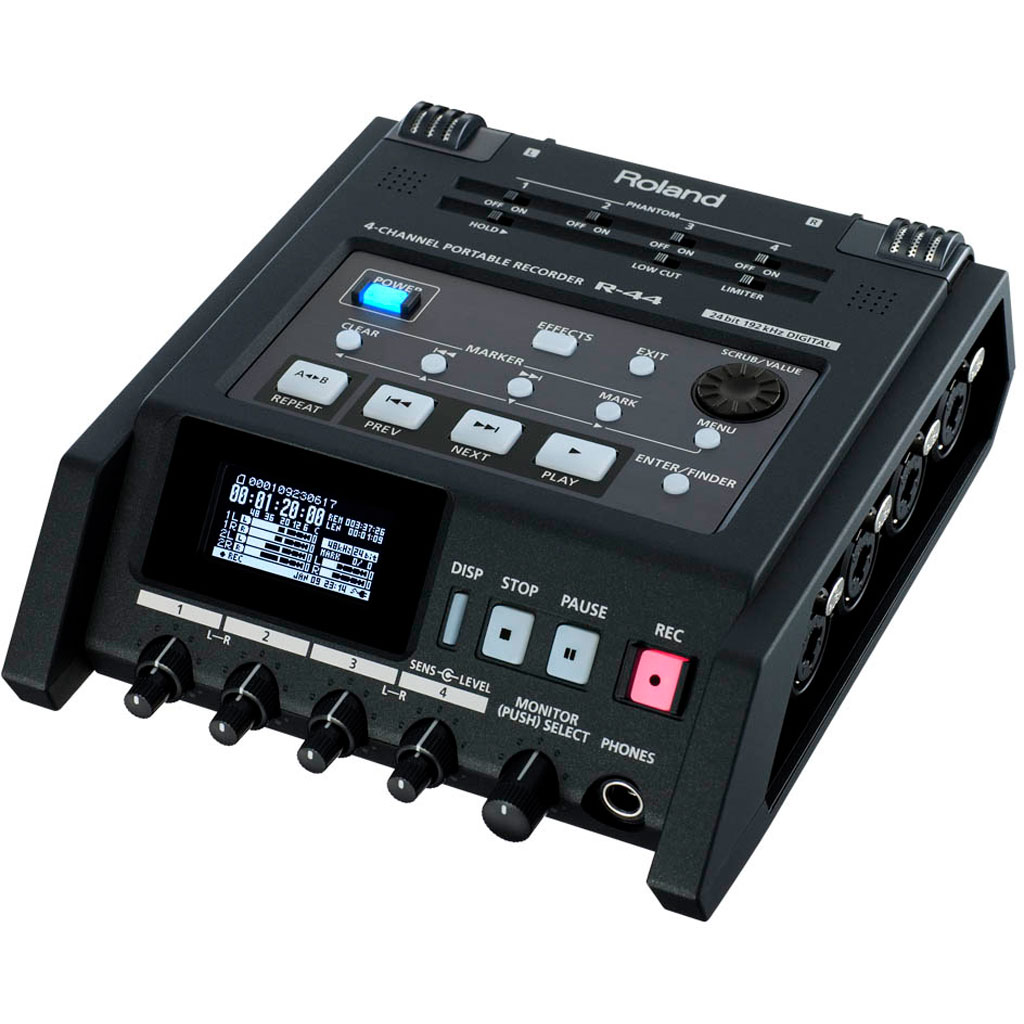 Roland R-44 Mehrspur Field Recorder