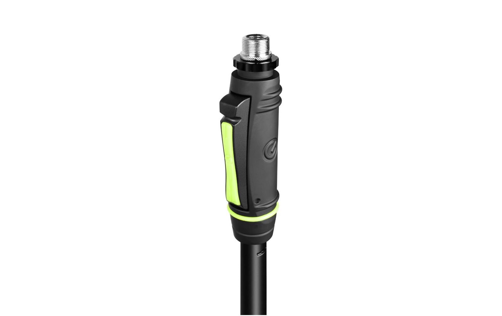Gravity One-Hand Grip Mikrofonständer gerade mit Tellerfuß und 1-Hand-Höhenverstellung