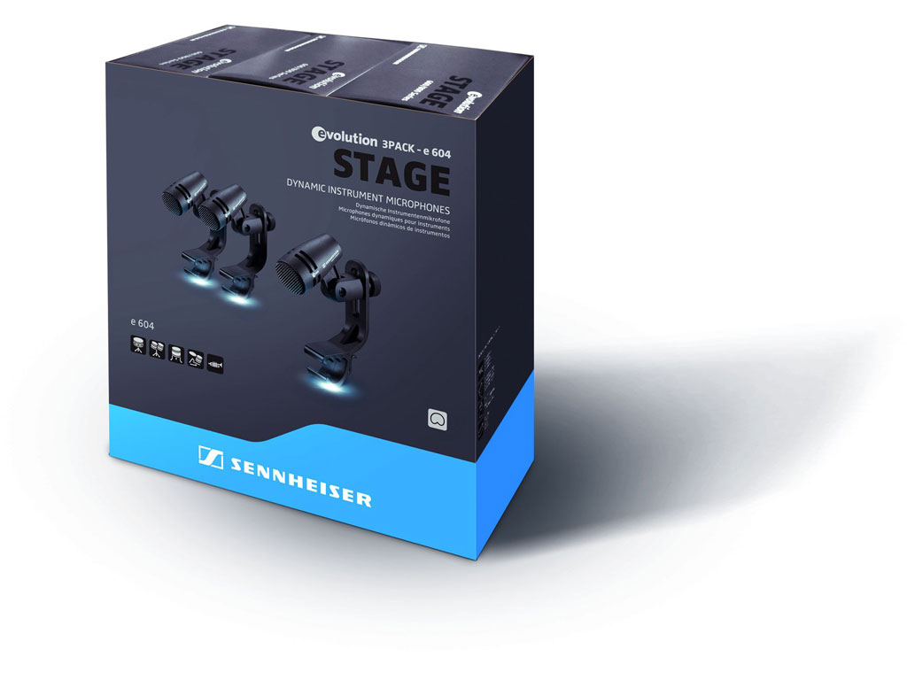 Sennheiser E 604 3er Pack