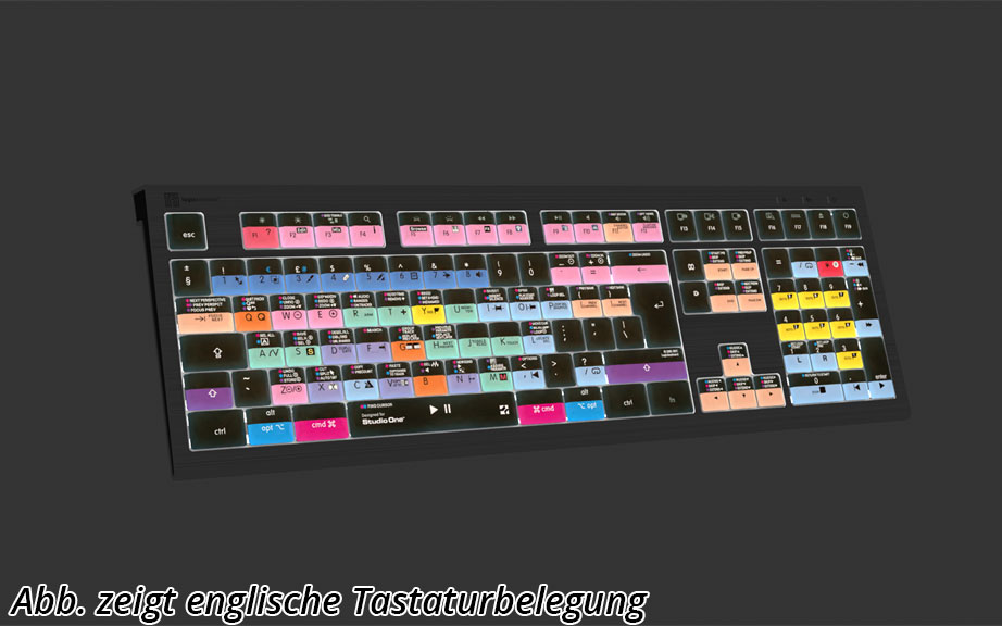 LogicKeyboard Presonus Studio One 4 Astra 2 DE, Mac