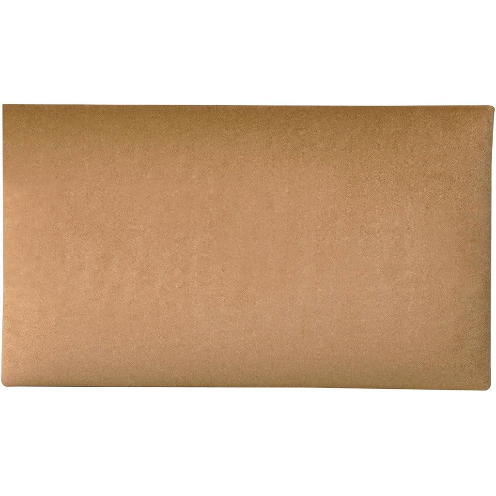 K&M 13803 Sitzpolster - Samt, haselnussfarbig