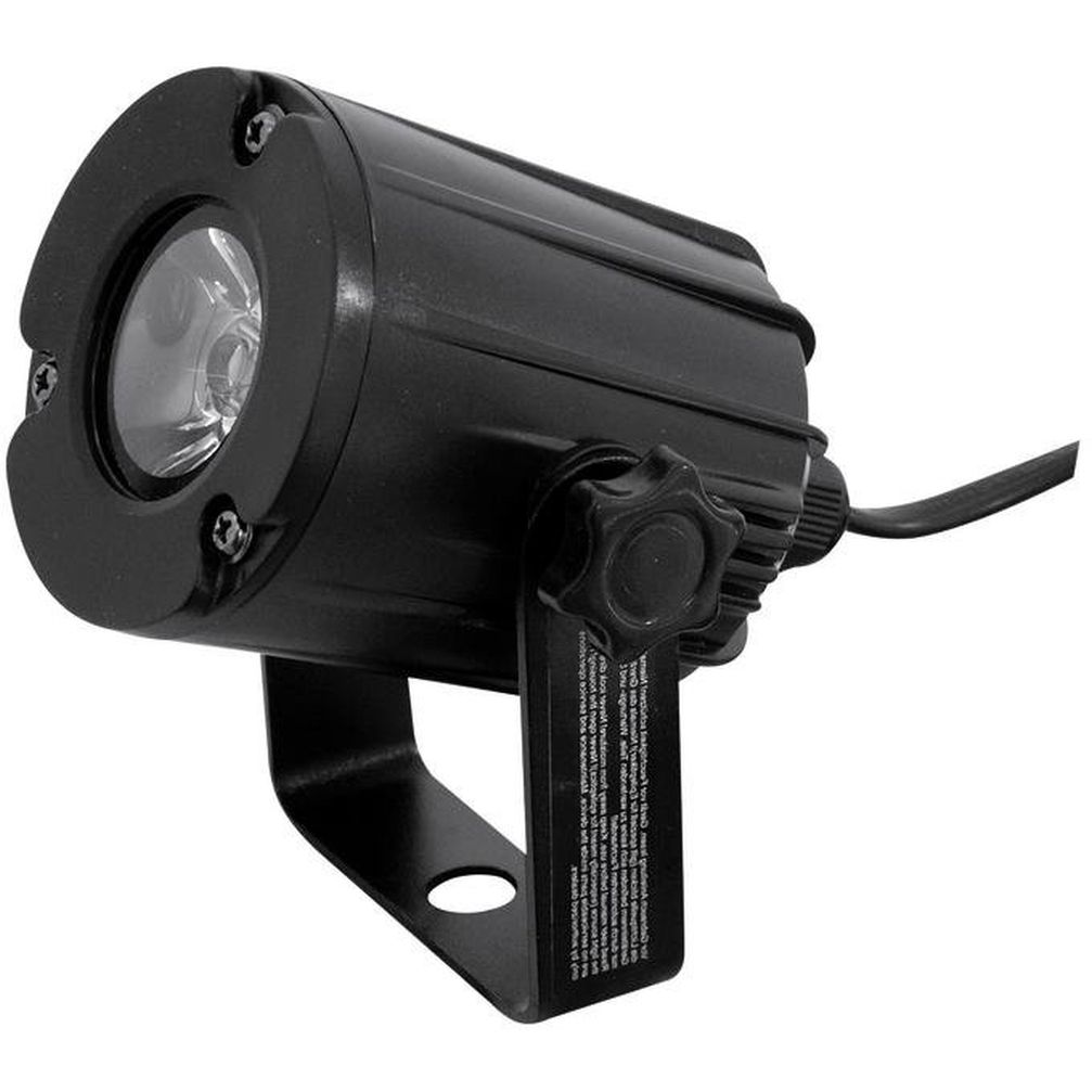 Eurolite LED PST-3W 6000K 6° schwarz