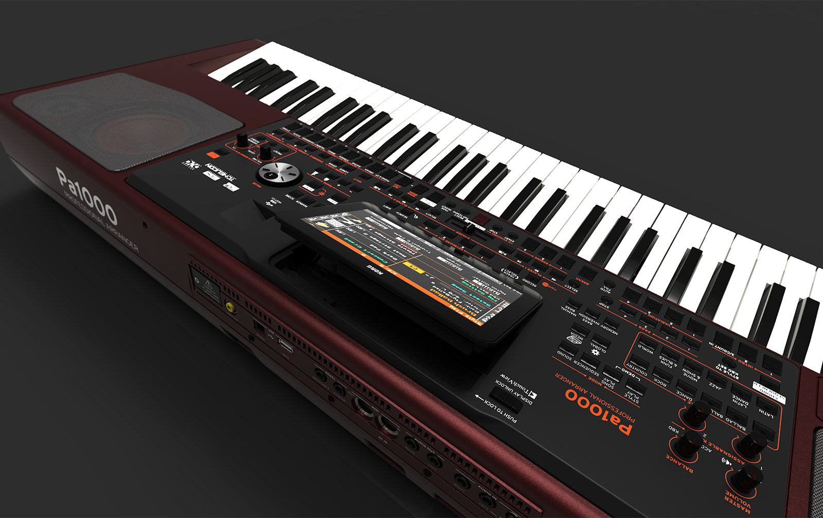 Korg Pa1000 Entertainer Keyboard, 61 Tasten
