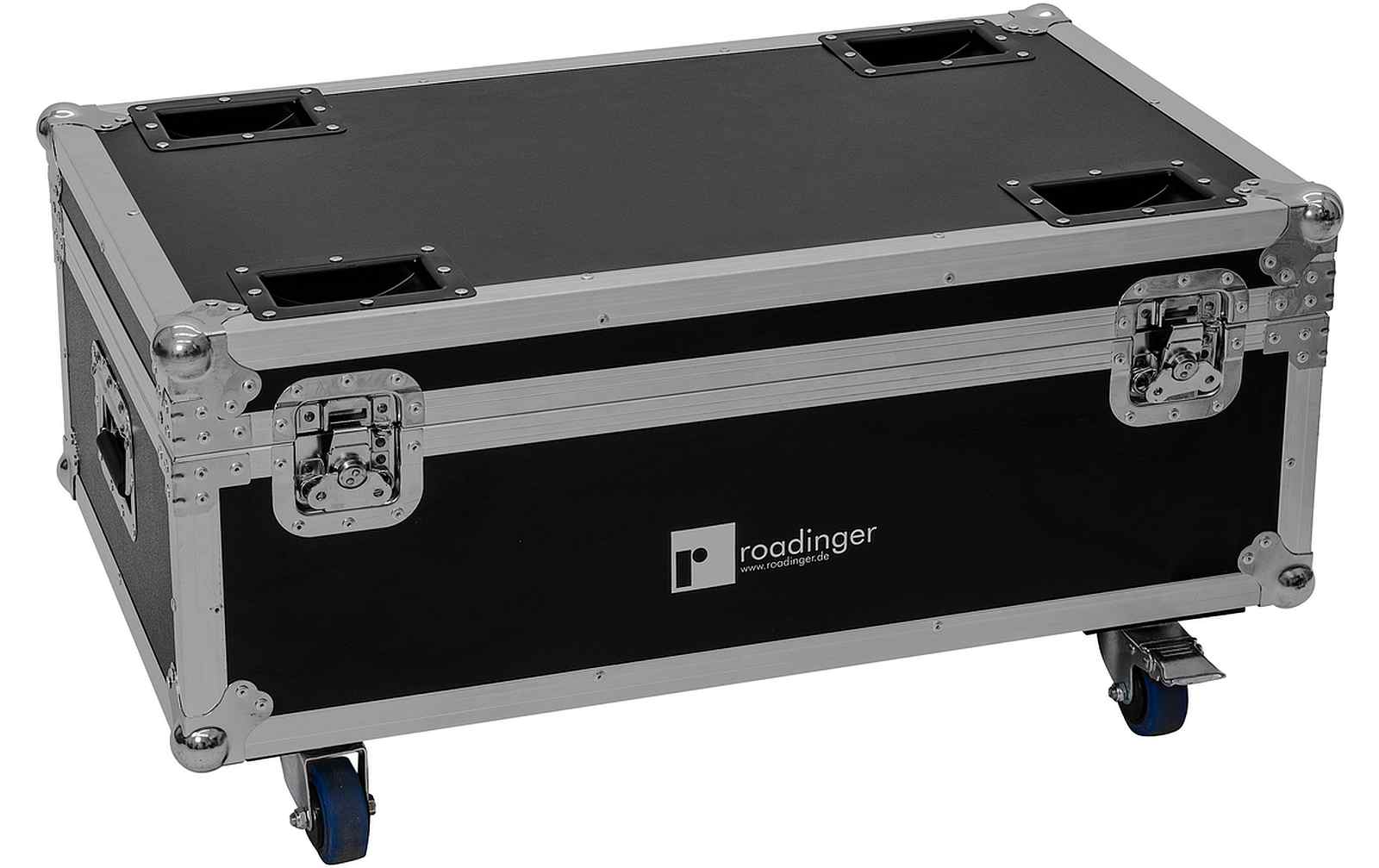 Roadinger Flightcase 4x LED CLS-18 QCL RGB/WW
