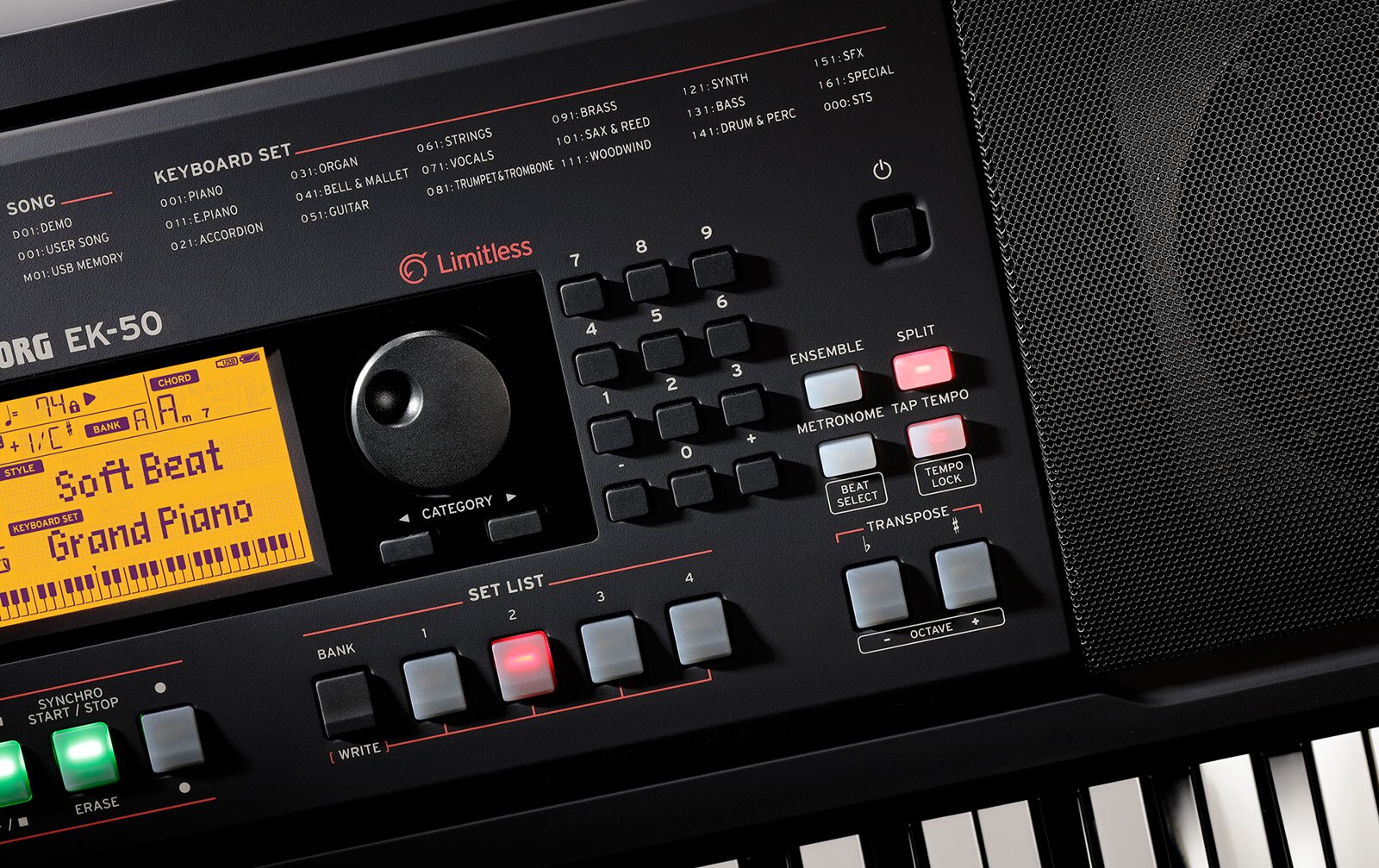 Korg EK-50L Limitless