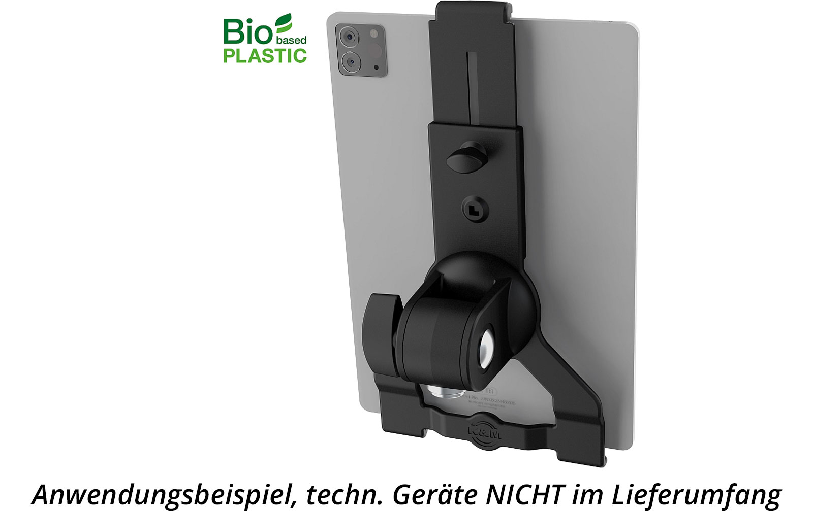K&M 19766 Tablet-PC-Stativhalter Biobased