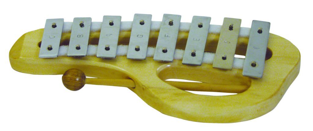 Dimavery Kinder-Glockenspiel, Metall