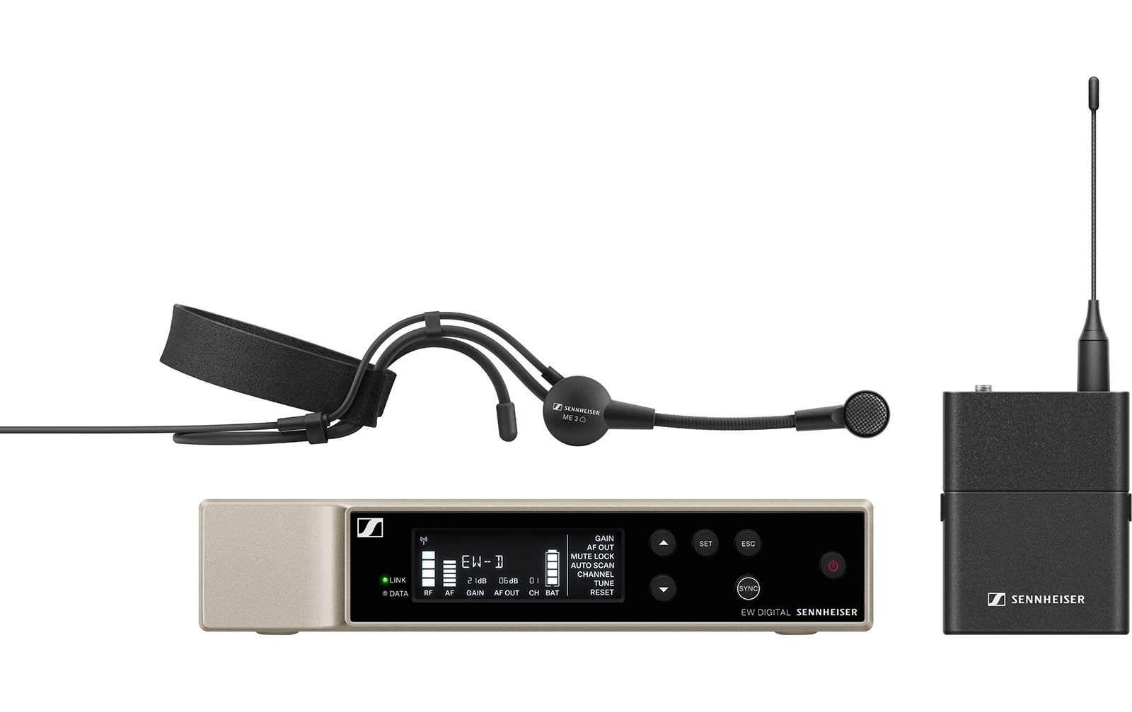 Sennheiser EW-D ME3 Headmic Set U1/5 - 823,2-831,8 / 863,2-864,8 MHz