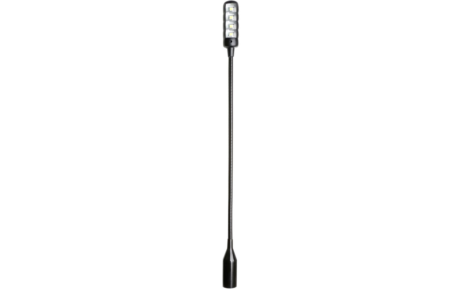 Adam Hall SLED 1 ULTRA XLR 4 4-pol XLR Schwanenhalsleuchte mit 4 COB LEDs