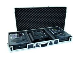 Roadinger Universal-Konsole DIGI-1 2 x CD-Player / 1 x Mischpult, schwarz