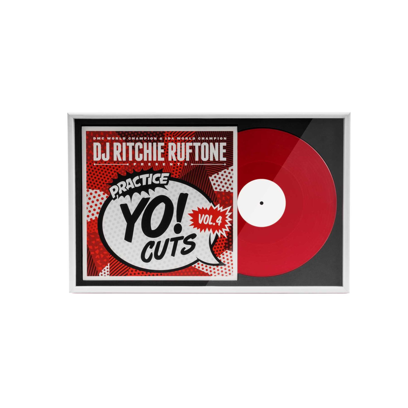 Glorious Record Display Frame White