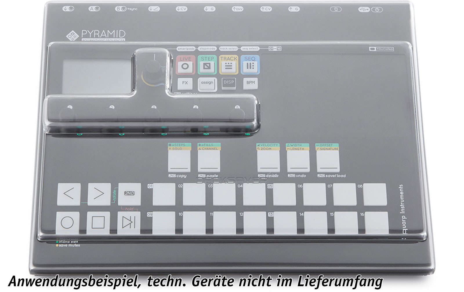Decksaver Squarp Pyramid MK2 Staubschutzabdeckung