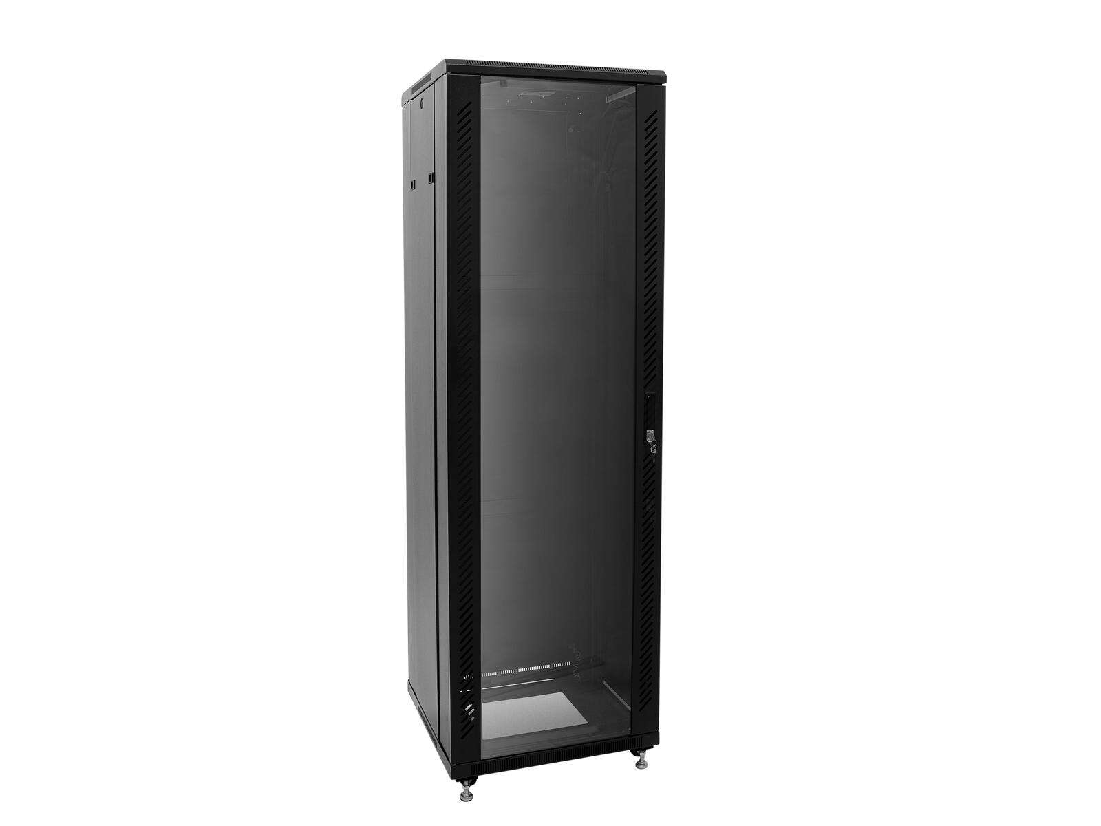 Roadinger SSC-32 Stahlschrank mit Glastür 32HE