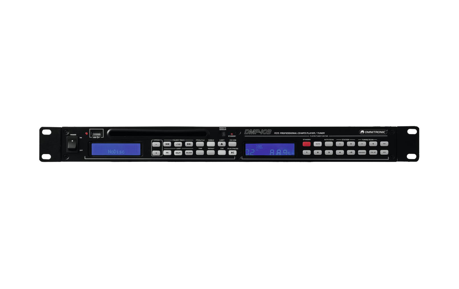 Omnitronic DMP-103RDS Mediaplayer