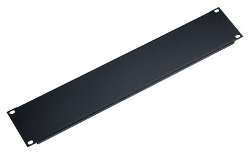 K&M 49421 19"-Frontplatte, schwarz