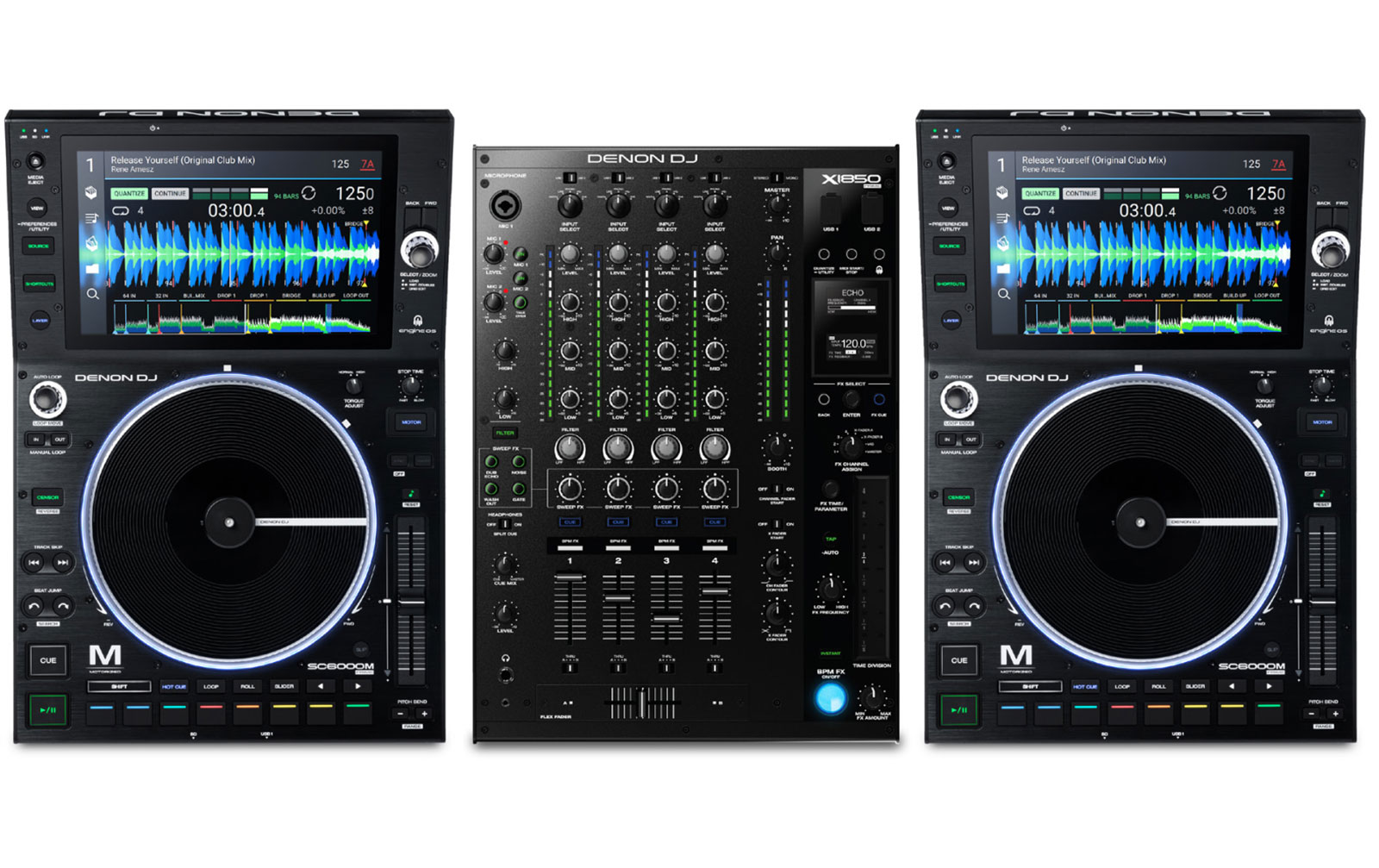 Denon DJ Prime Bundle X1850/SC6000M