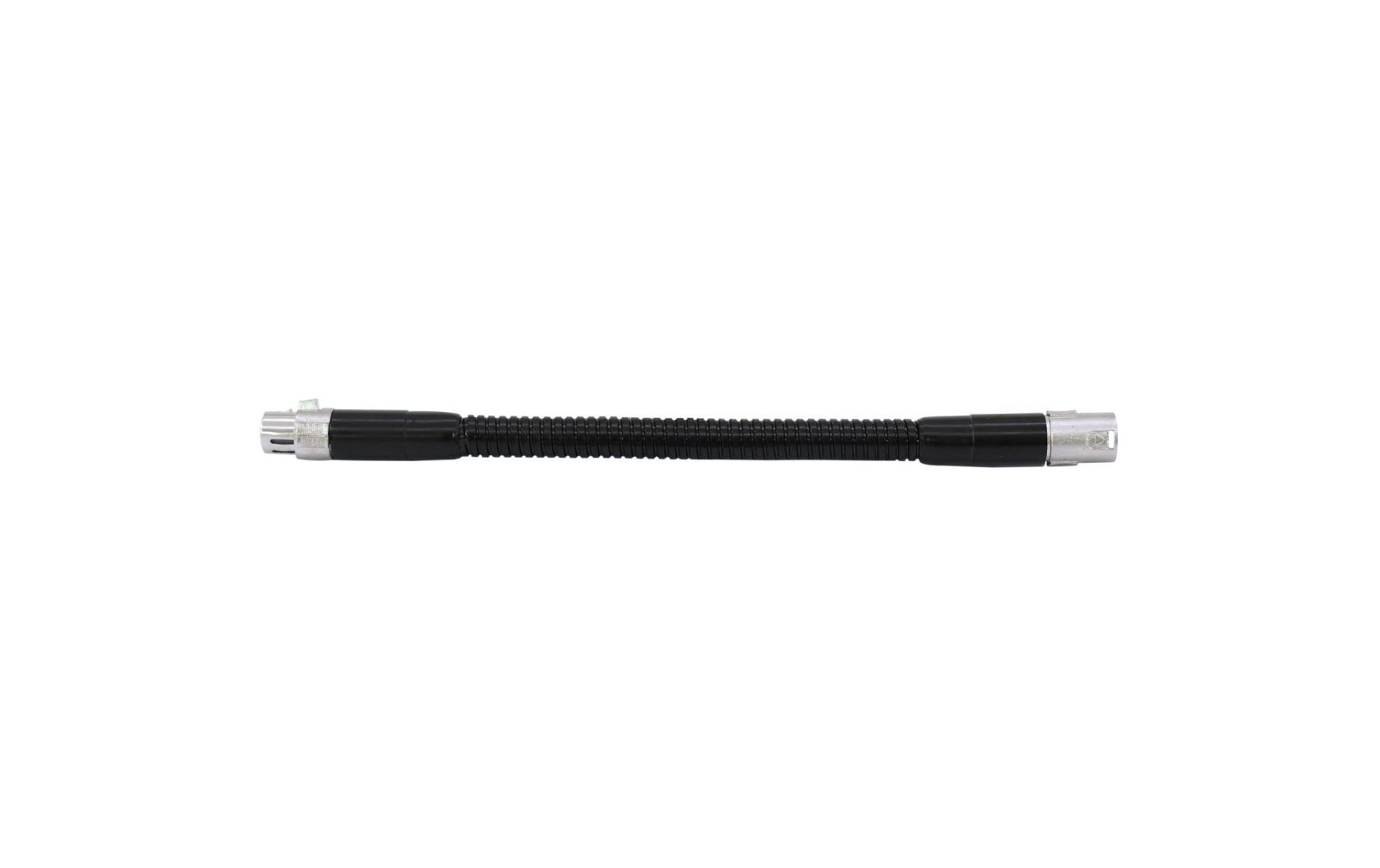 Omnitronic Schwanenhals schwarz XLR/XLR, 47cm