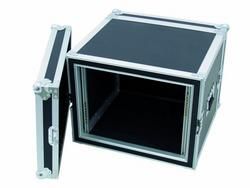 Roadinger Verstärkerrack SP-2, 8HE, Shock-Proof