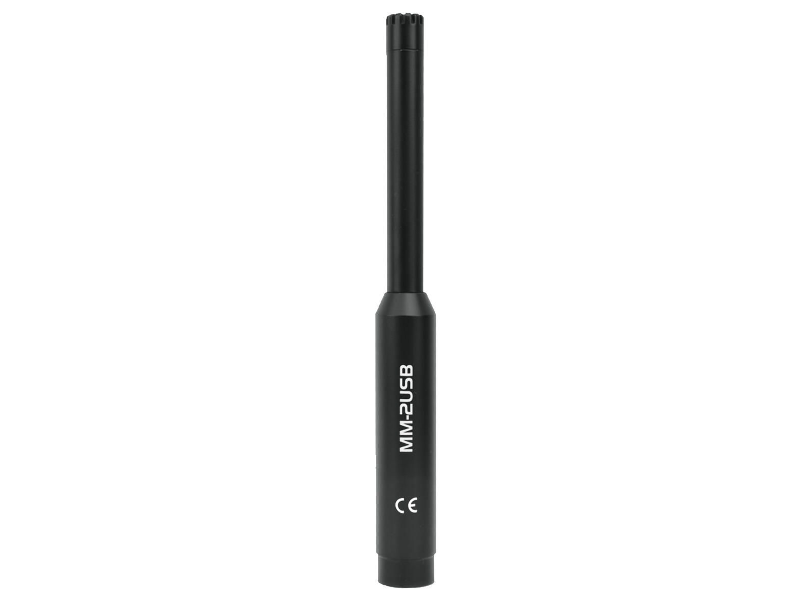 Omnitronic MIC MM-2USB USB-Kondensator-Messmikrofon B-Ware
